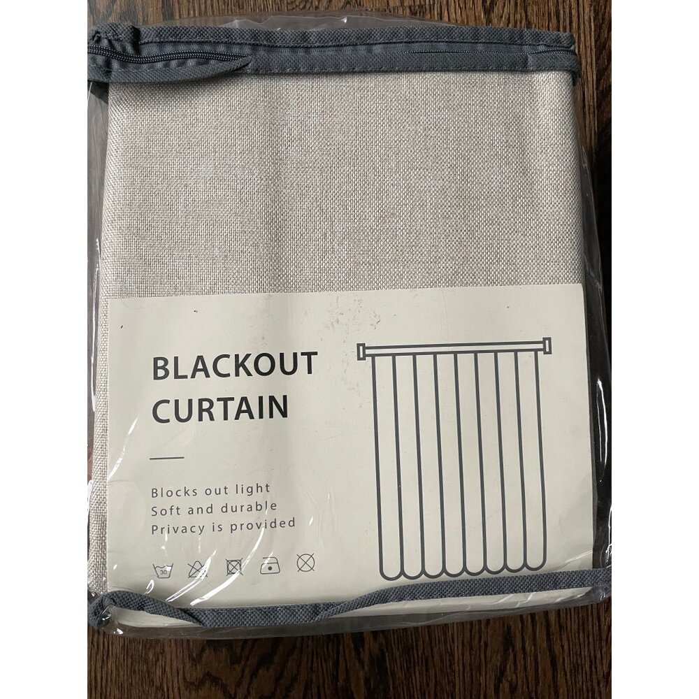 COPY - Blackout Curtains 50 x 120, Tan, 2 Panels